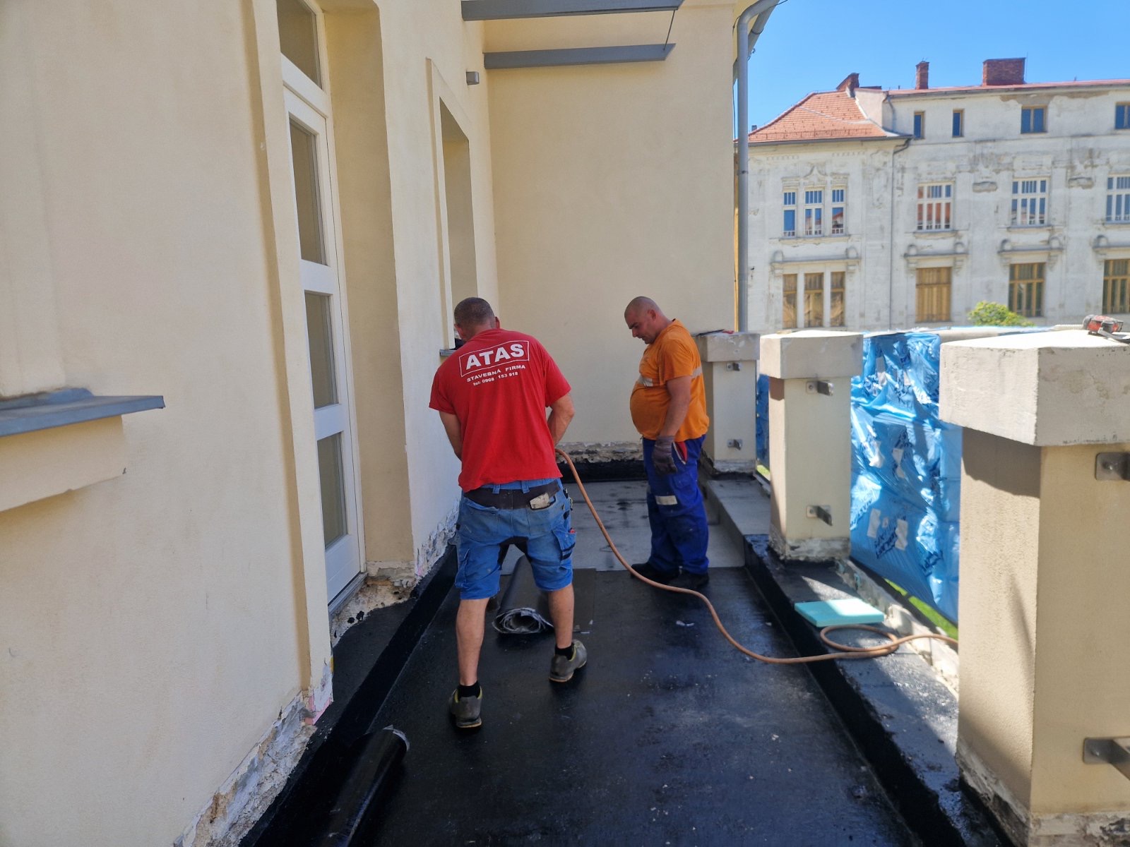 Hydroizolácia balkóna